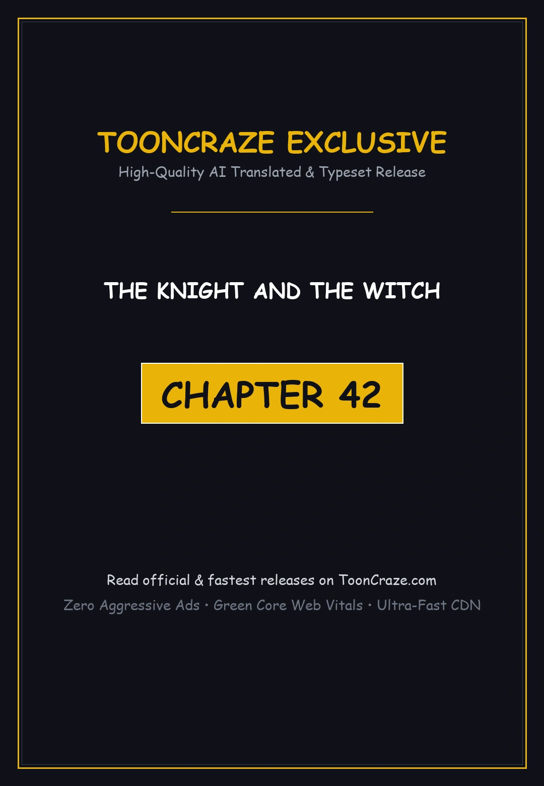 The Knight And The Witch Chapter 42 - Page 1
