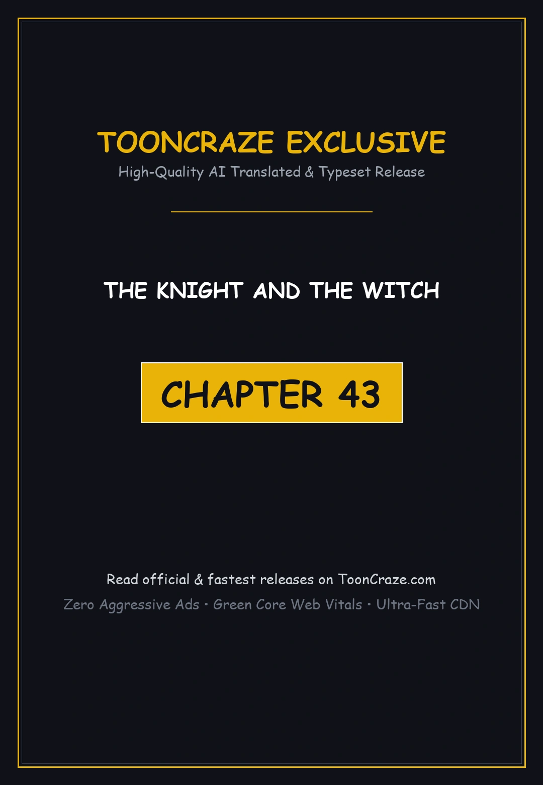 The Knight And The Witch Chapter 43 - Page 1