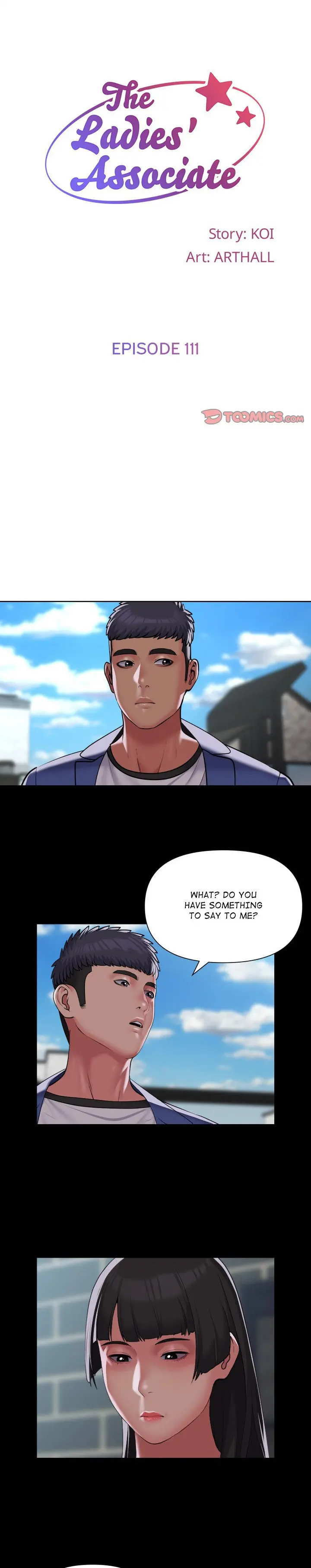 The Ladies Associate Uncensored Chapter 111 - Page 1