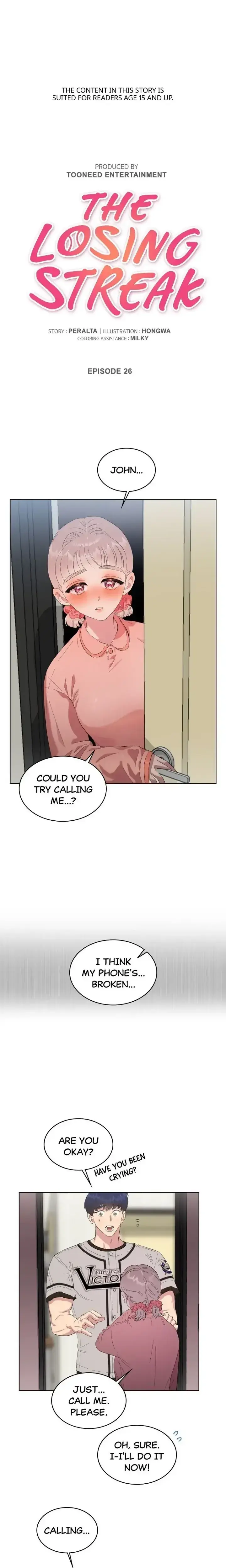The Losing Streak Chapter 26 - Page 1