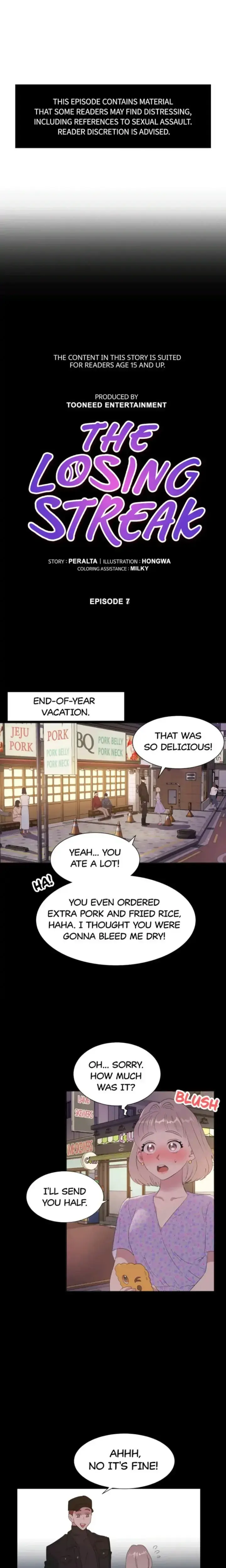 The Losing Streak Chapter 7 - Page 1