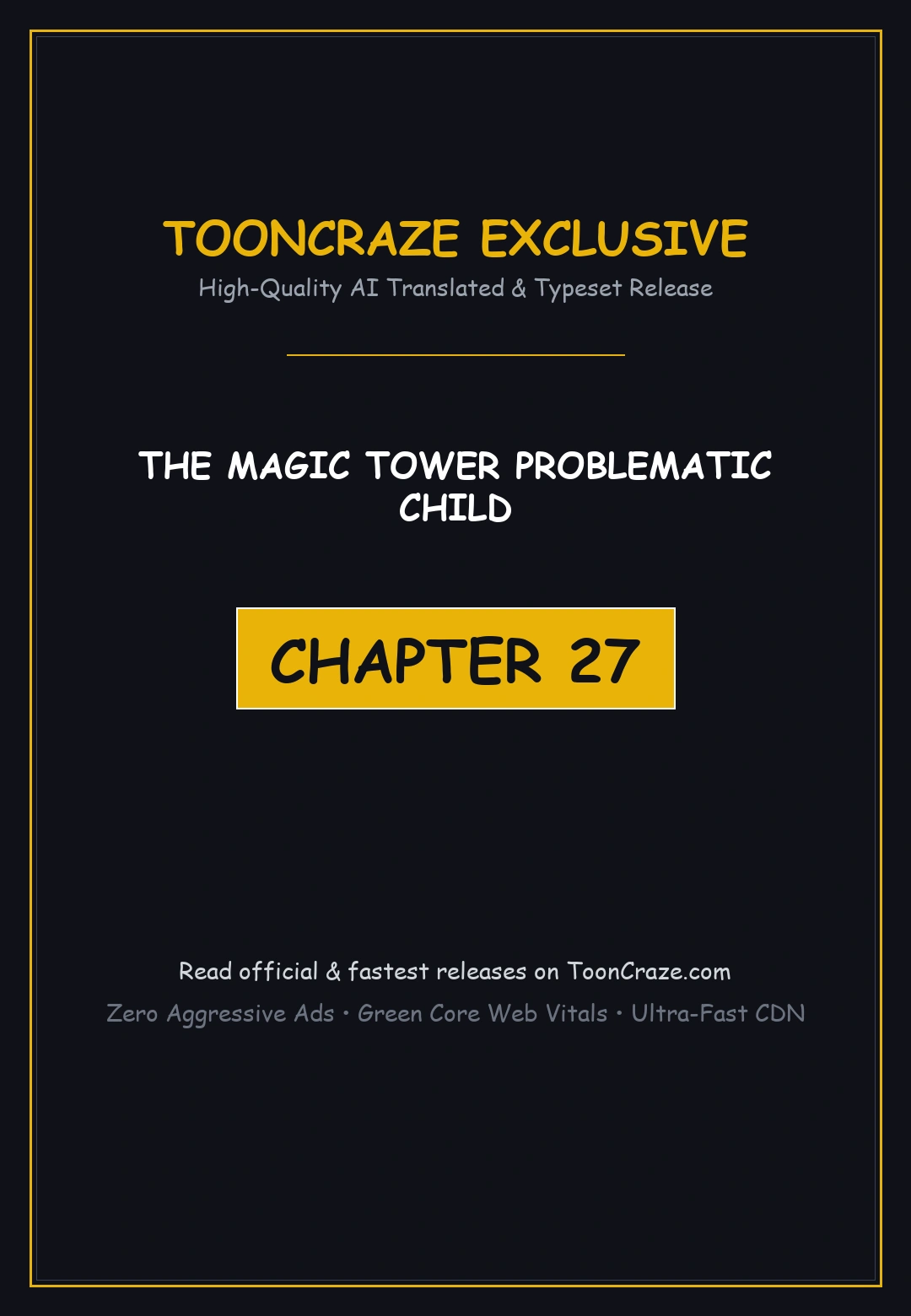 The Magic Tower Problematic Child Chapter 27 - Page 1