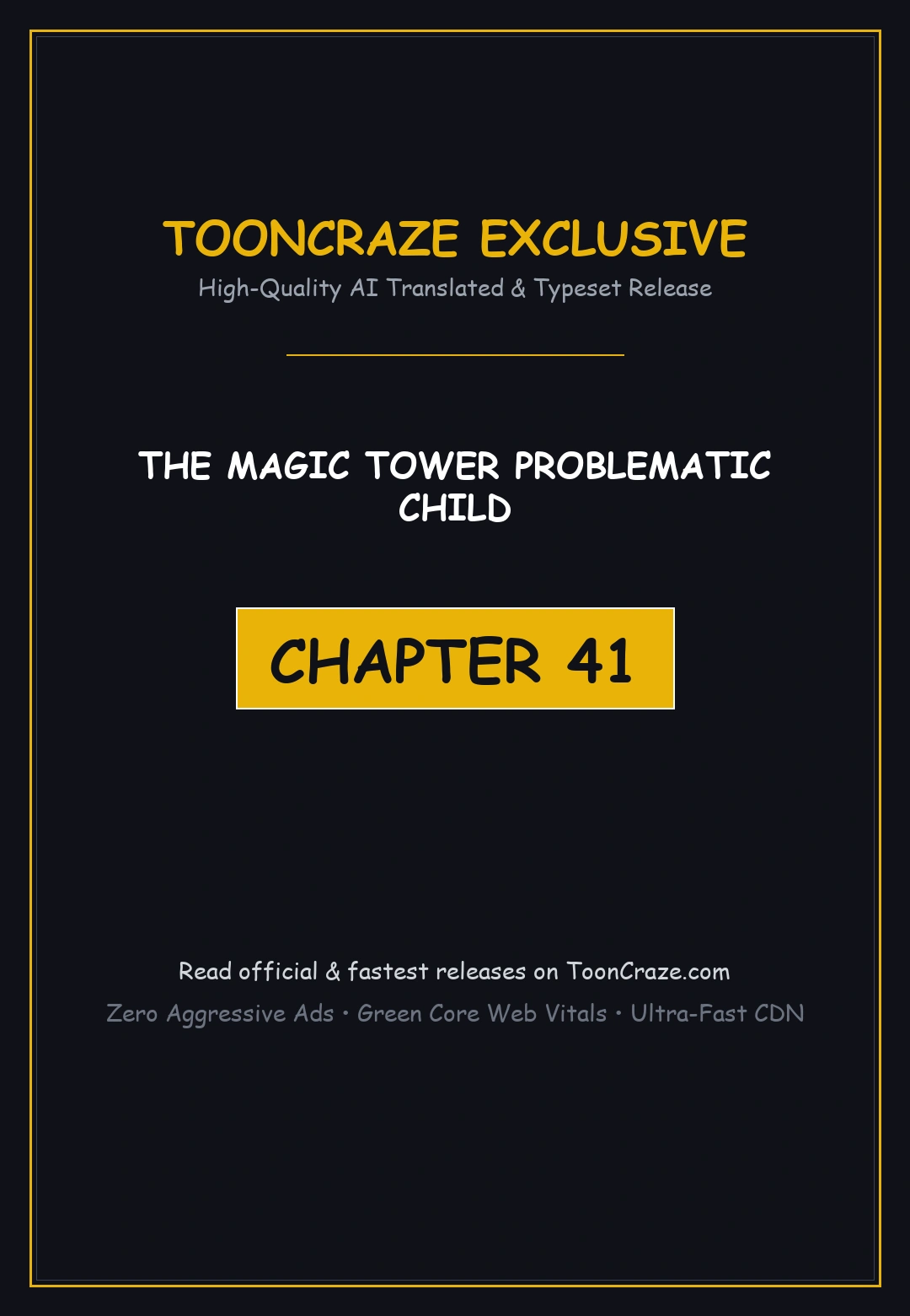 The Magic Tower Problematic Child Chapter 41 - Page 1
