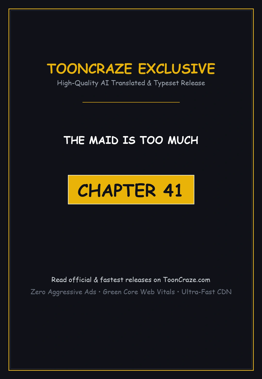 The Maid Is Too Much Chapter 41 - Page 1