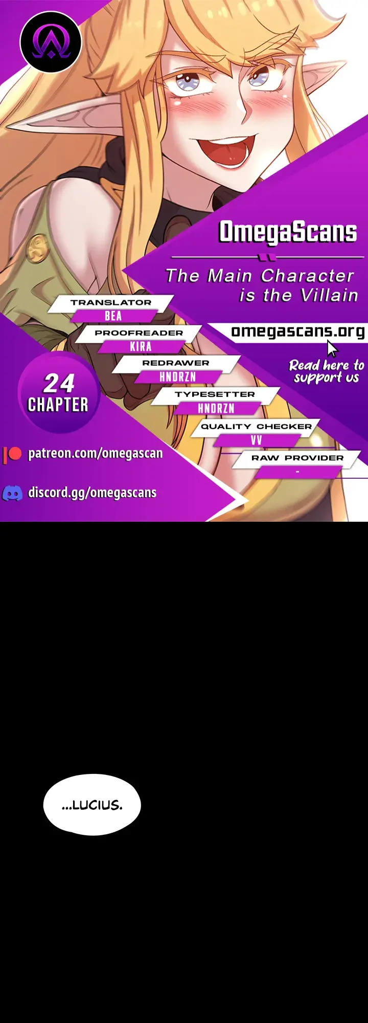 The Main Character Is The Villain Chapter 24 - Page 1