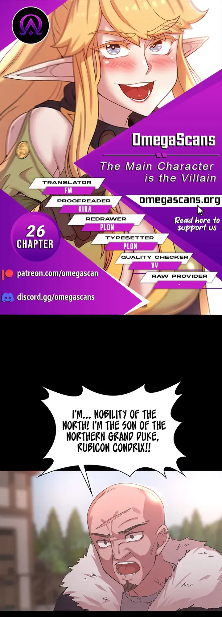 The Main Character Is The Villain Chapter 26 - Page 1