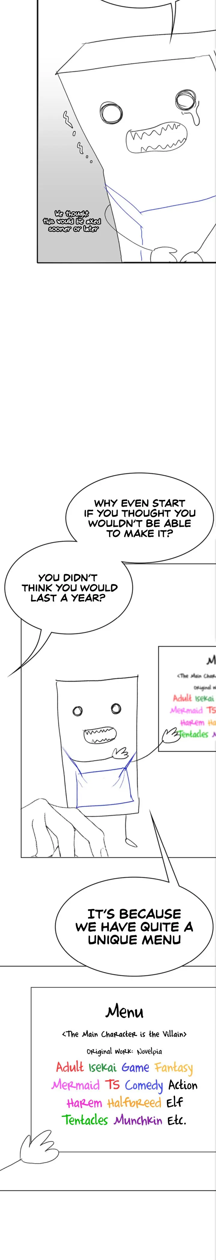 The Main Character Is The Villain Chapter 50.5 - Page 6
