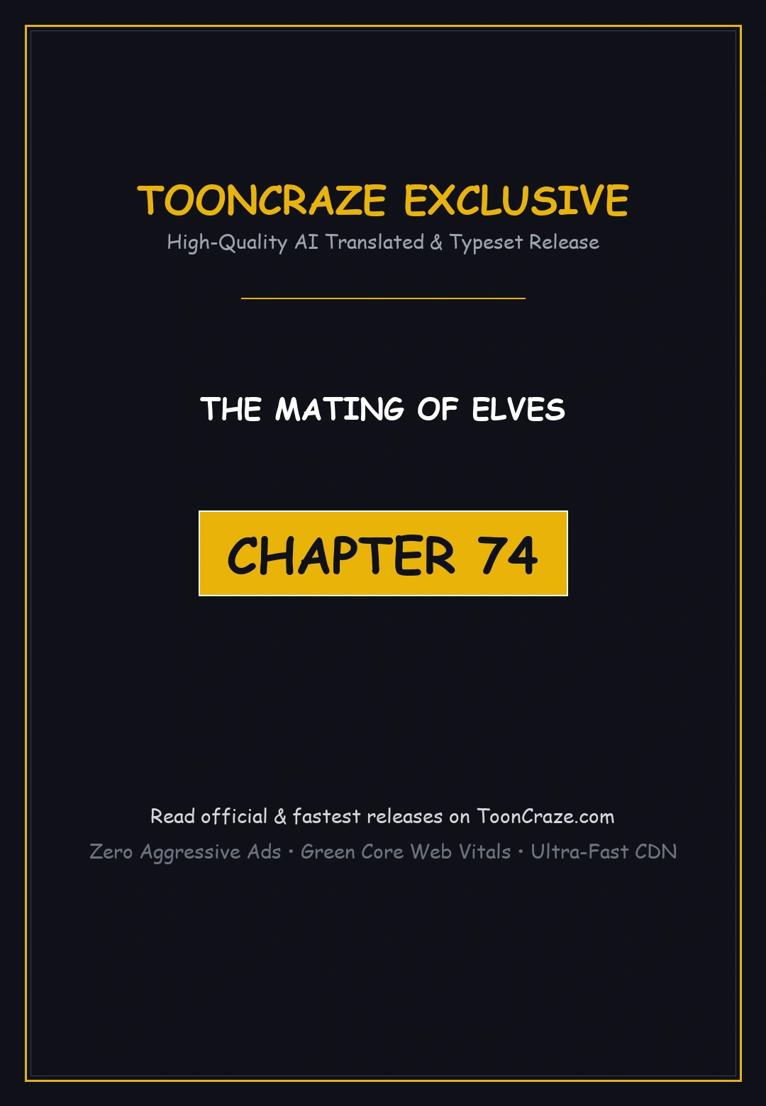 The Mating Of Elves Chapter 74 - Page 1