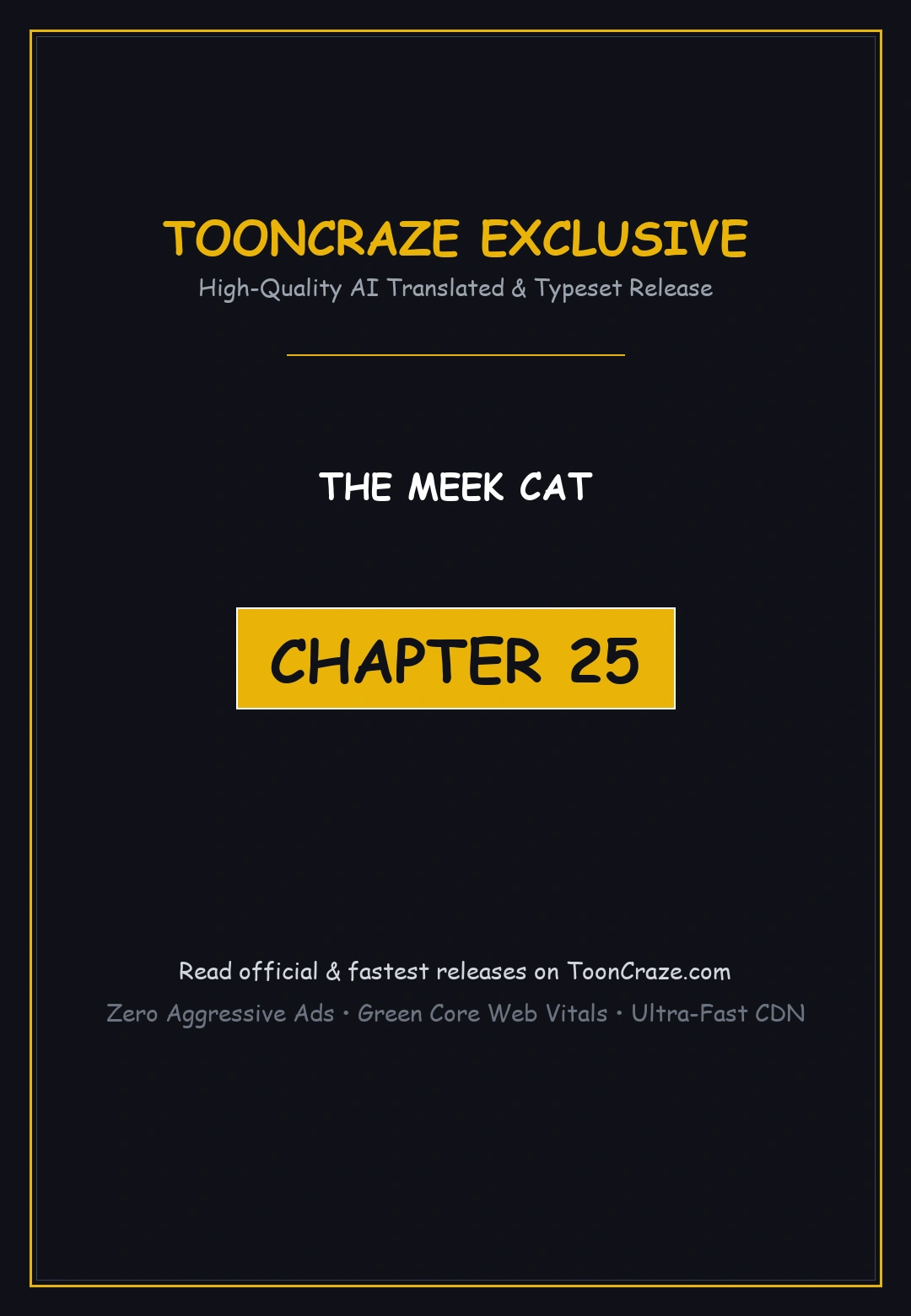 The Meek Cat Chapter 25 - Page 1