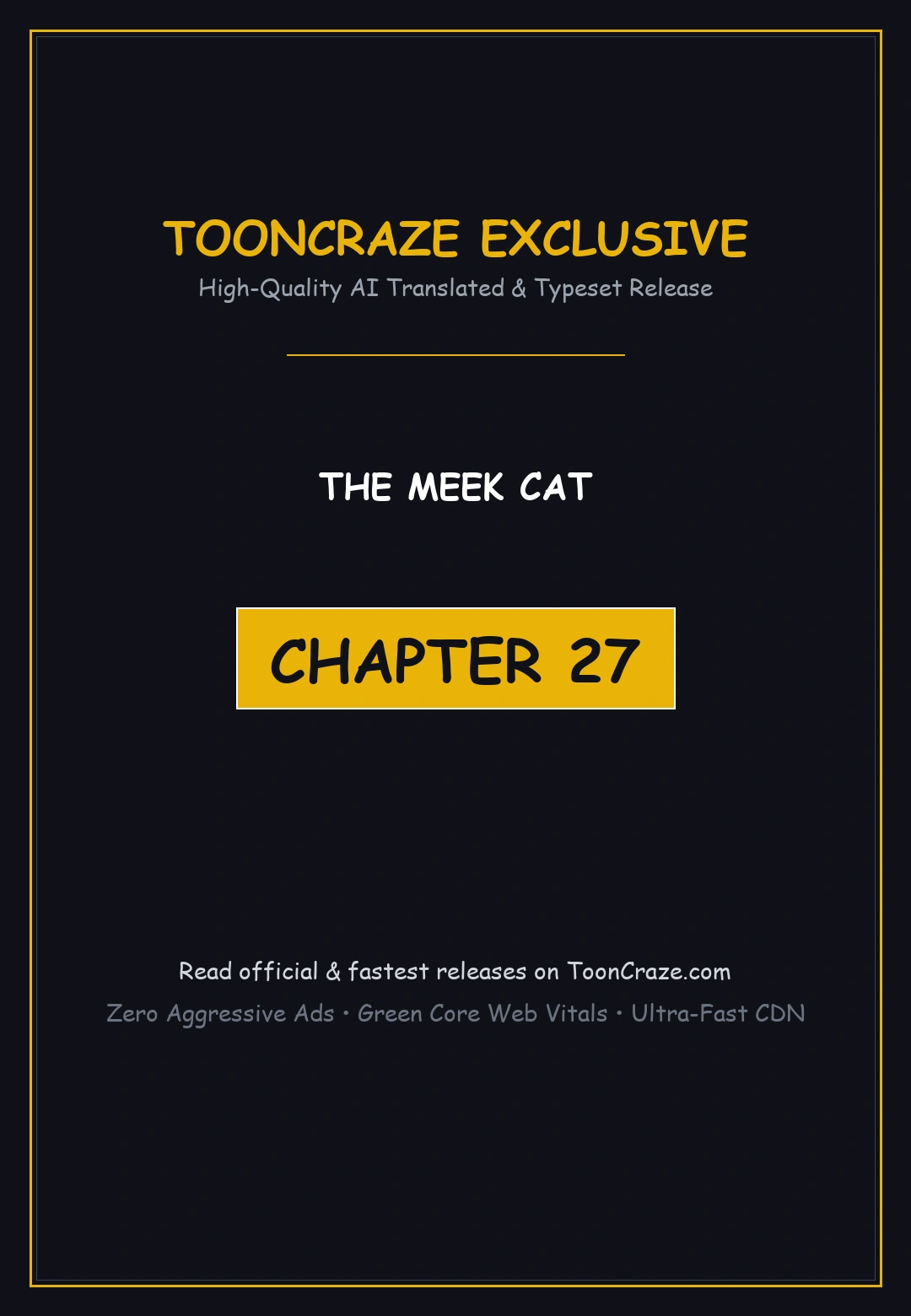 The Meek Cat Chapter 27 - Page 1