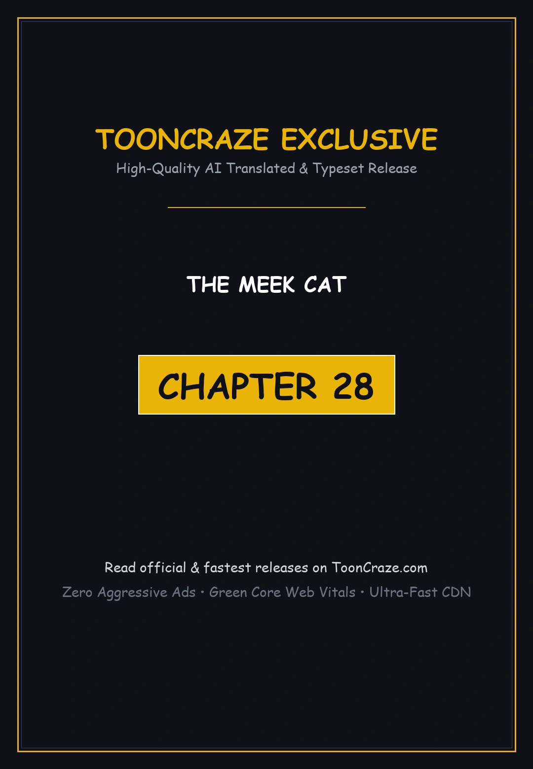 The Meek Cat Chapter 28 - Page 1