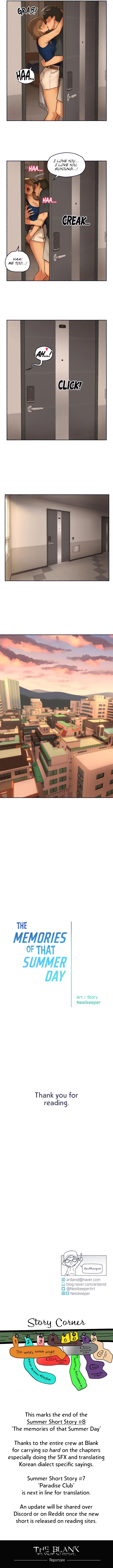 The Memories Of That Summer Day Chapter 10 - Page 11