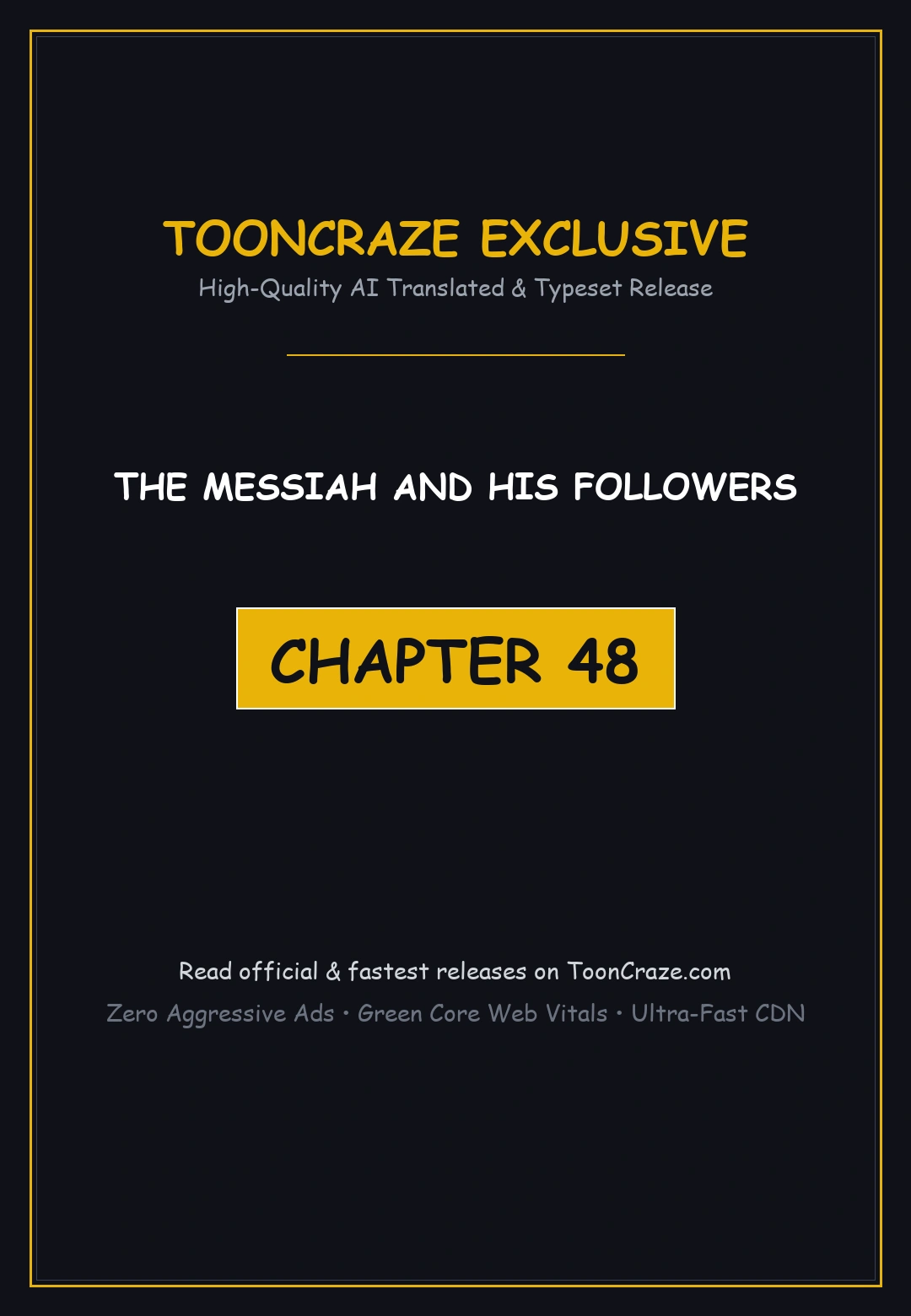 The Messiah And His Followers Chapter 48 - Page 1