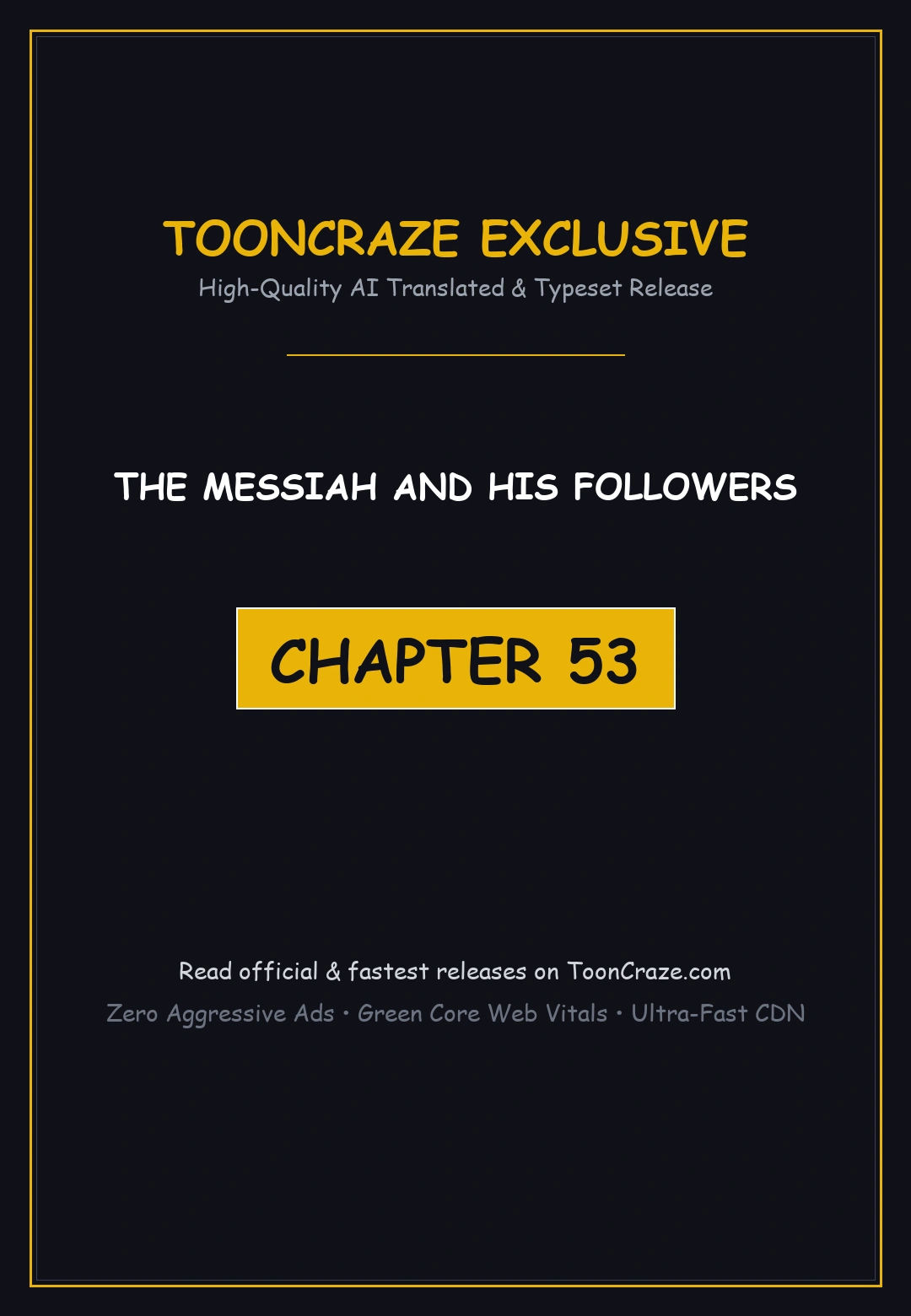 The Messiah And His Followers Chapter 53 - Page 1