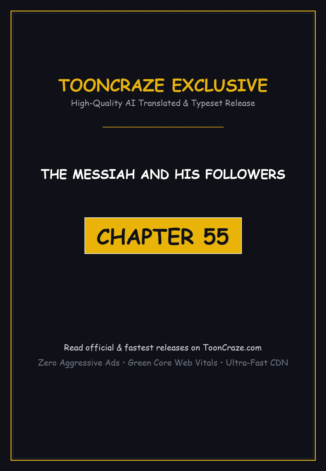 The Messiah And His Followers Chapter 55 - Page 1