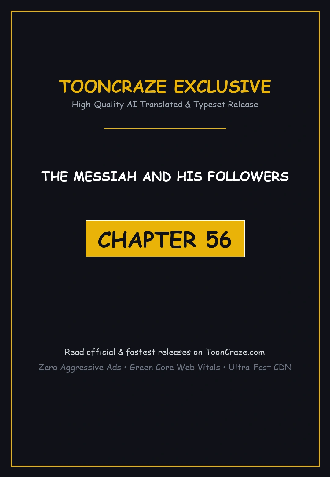 The Messiah And His Followers Chapter 56 - Page 1