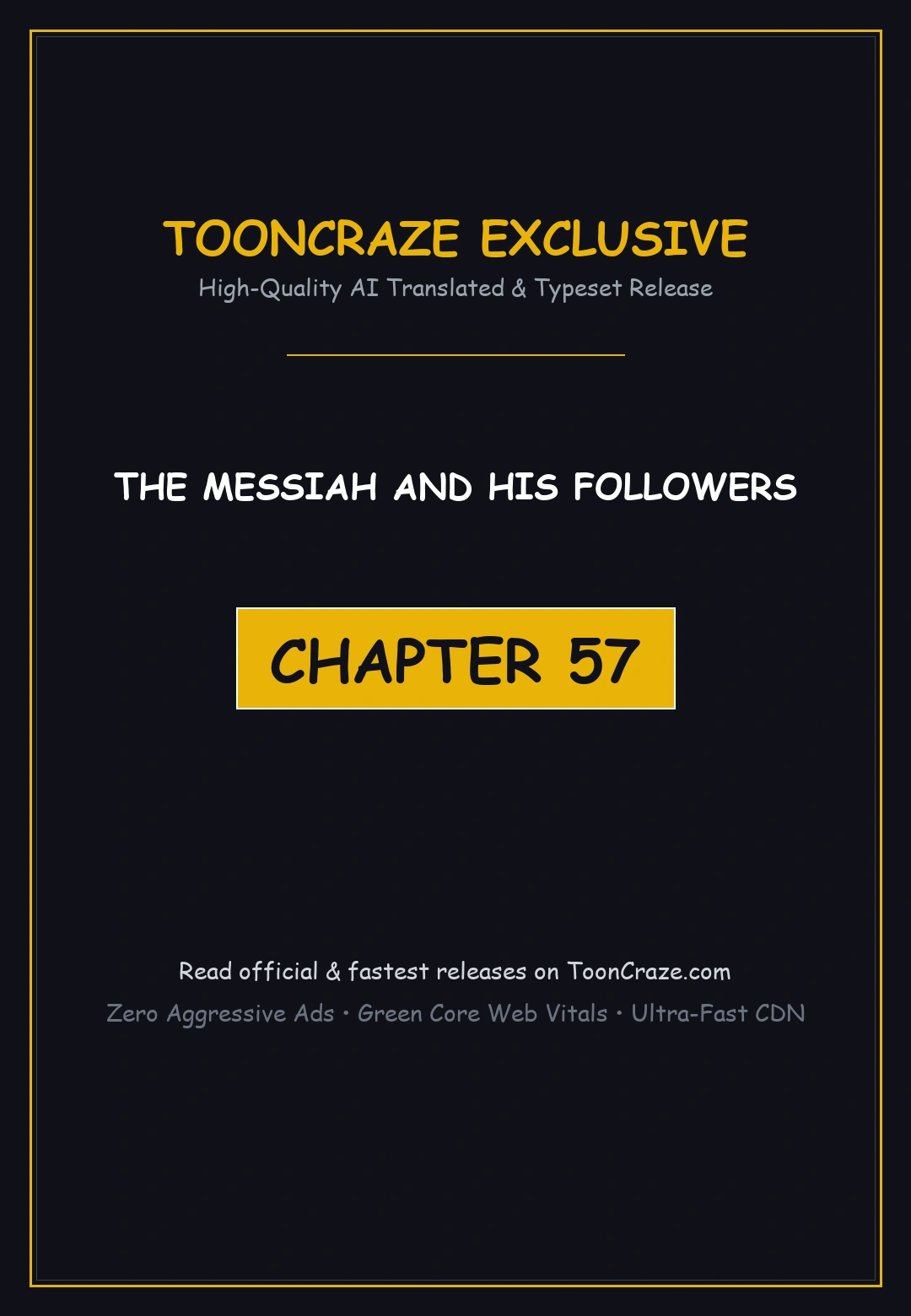 The Messiah And His Followers Chapter 57 - Page 1