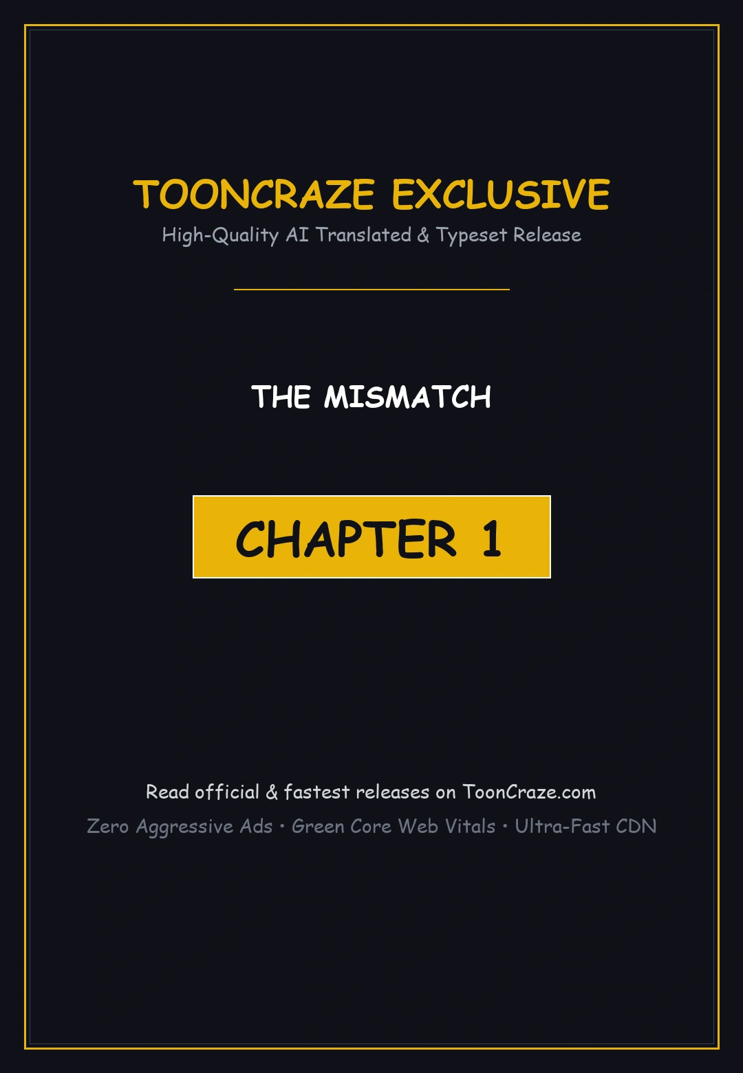 The Mismatch Manhwa Facon Chapter 1 - Page 1