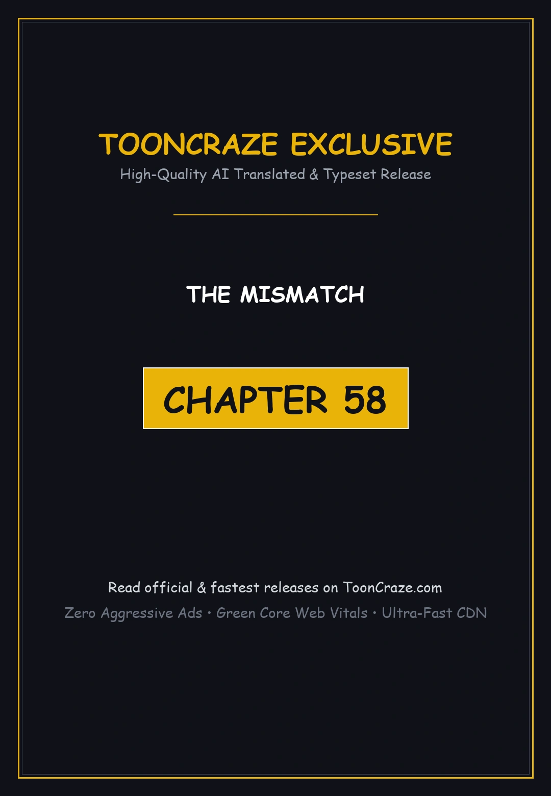 The Mismatch Manhwa Facon Chapter 58 - Page 1