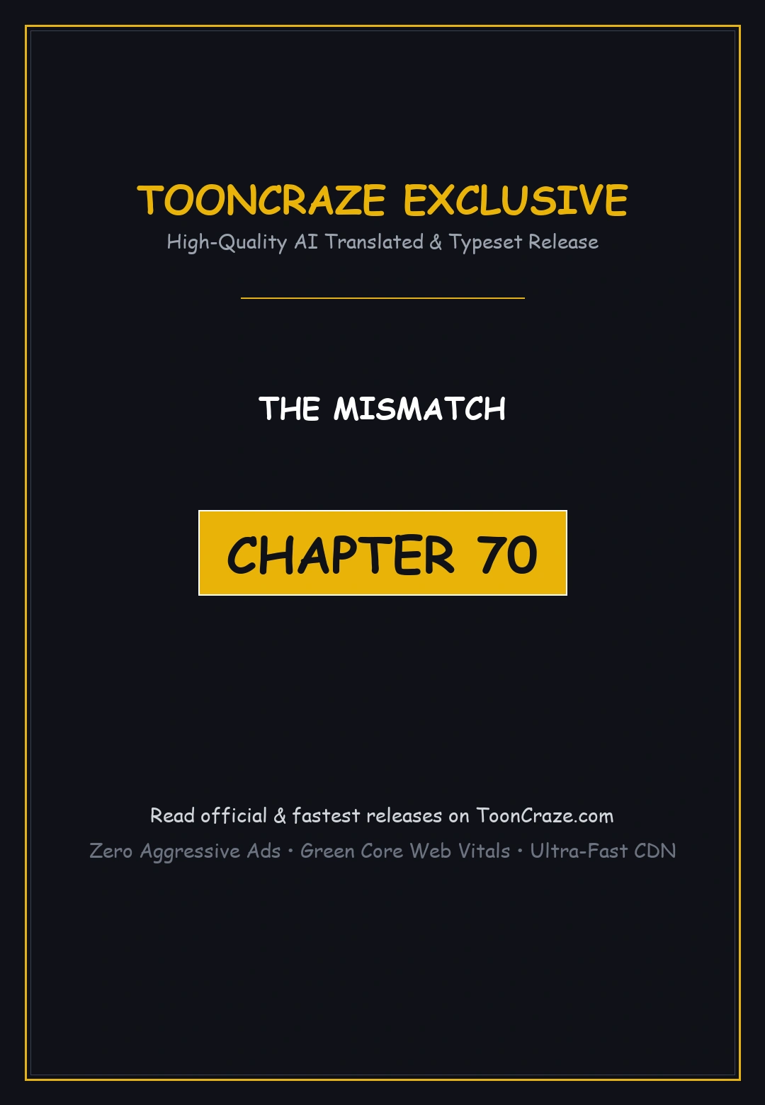 The Mismatch Manhwa Facon Chapter 70 - Page 1