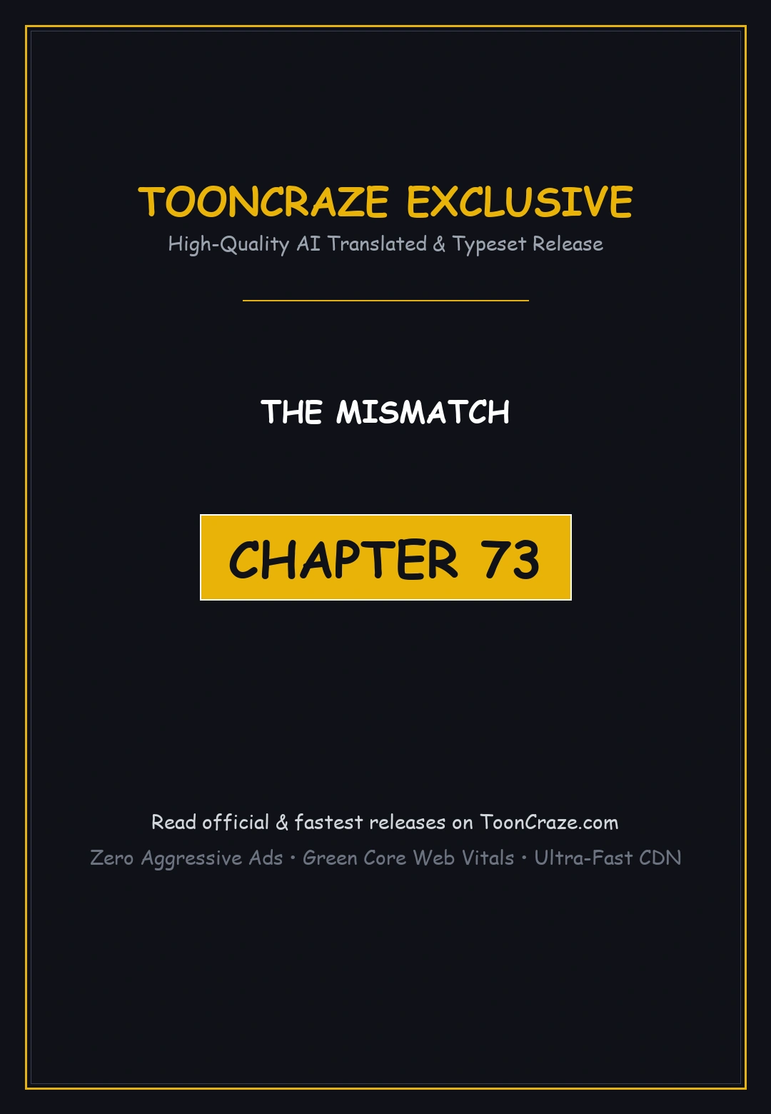 The Mismatch Manhwa Facon Chapter 73 - Page 1