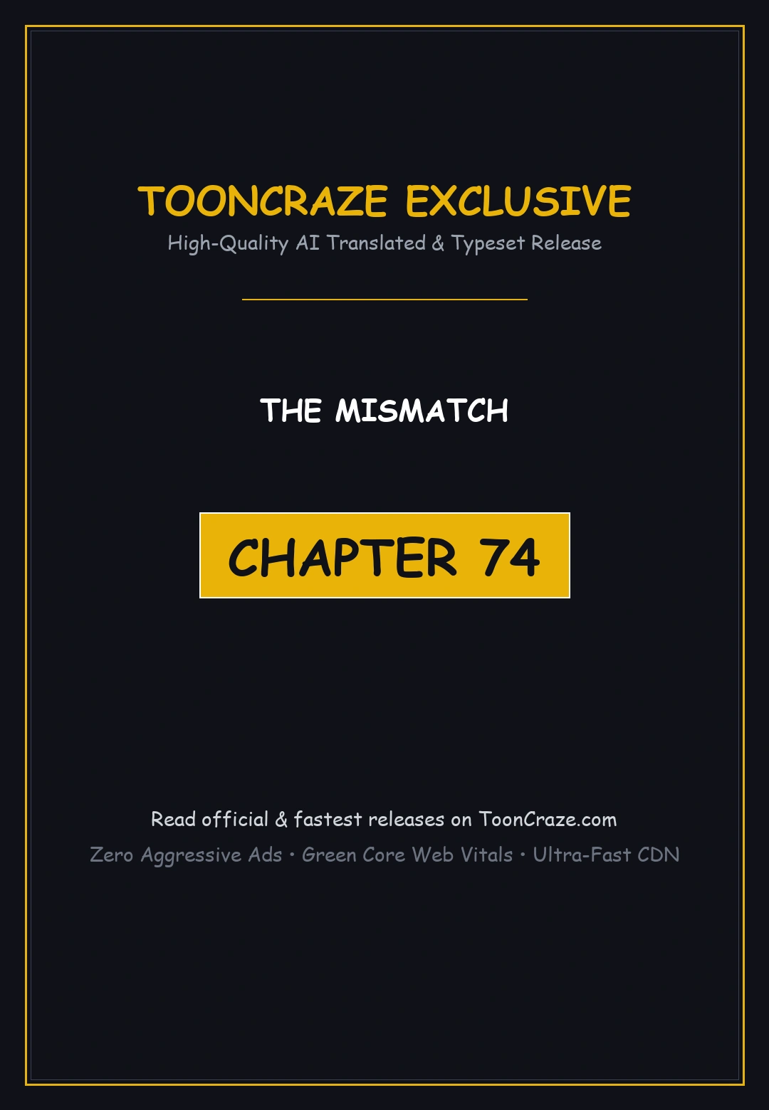 The Mismatch Manhwa Facon Chapter 74 - Page 1