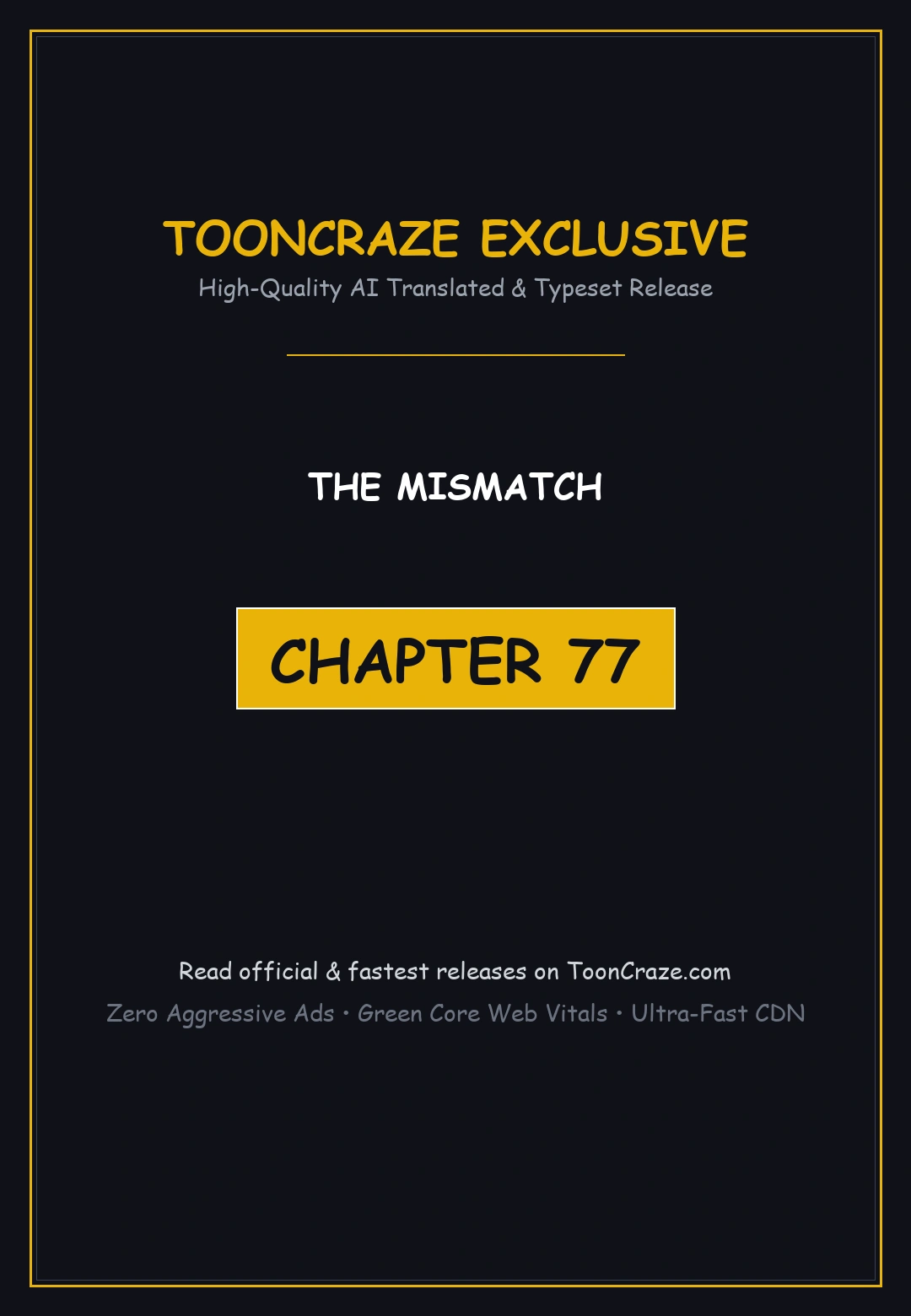 The Mismatch Manhwa Facon Chapter 77 - Page 1