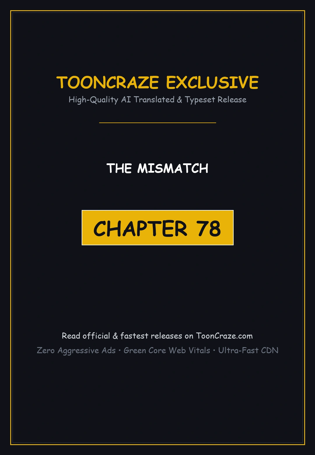 The Mismatch Manhwa Facon Chapter 78 - Page 1