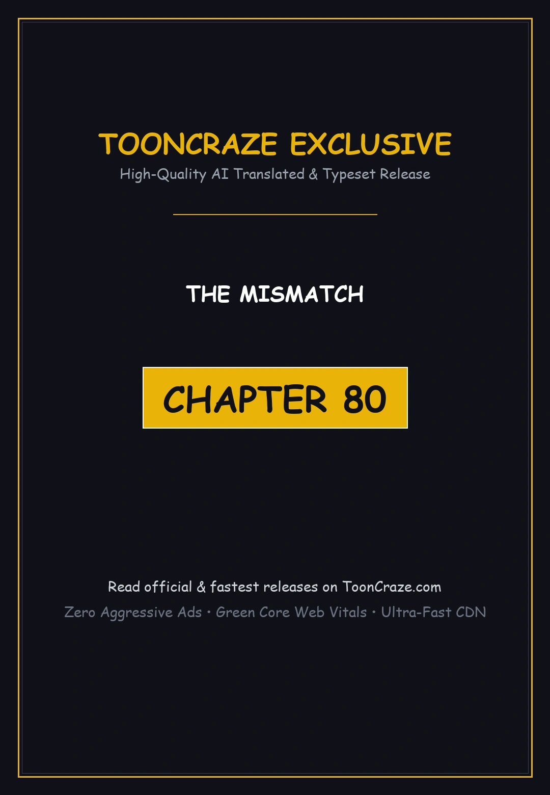 The Mismatch Manhwa Facon Chapter 80 - Page 1