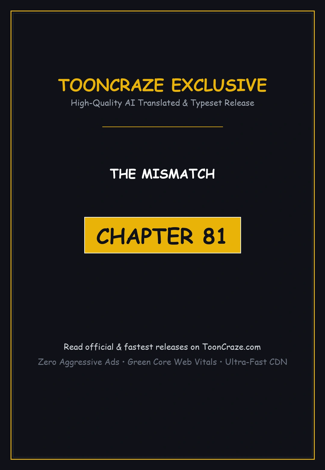 The Mismatch Manhwa Facon Chapter 81 - Page 1