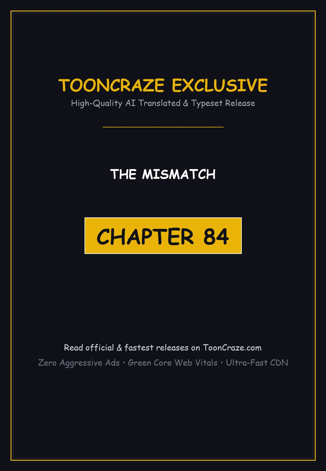 The Mismatch Manhwa Facon Chapter 84 - Page 1