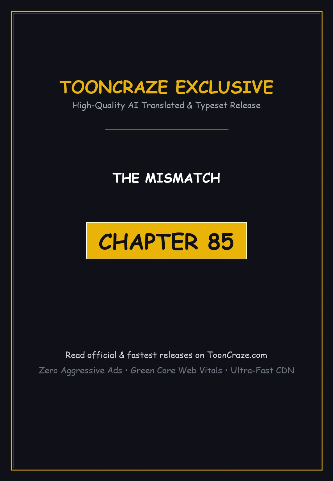 The Mismatch Manhwa Facon Chapter 85 - Page 1
