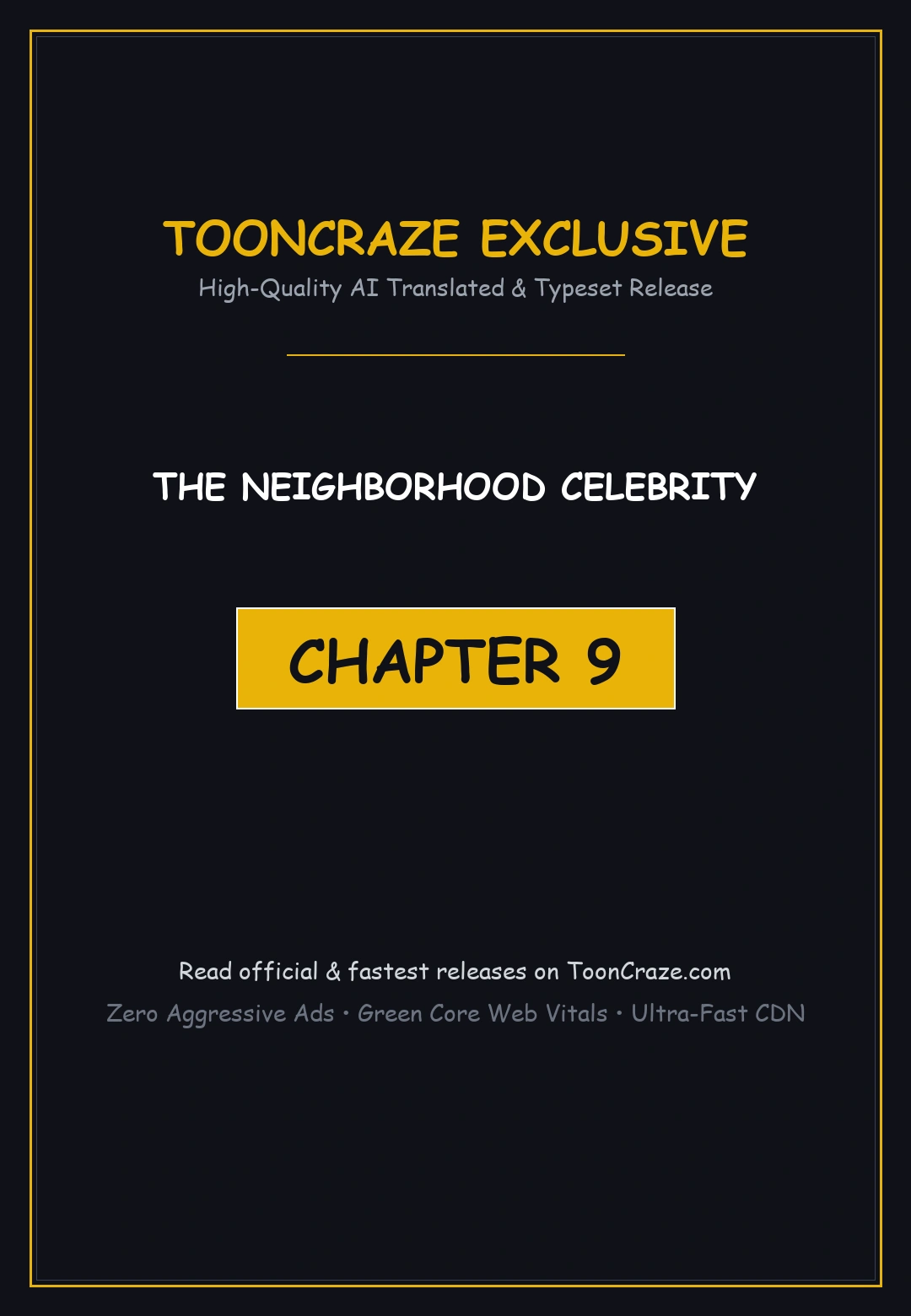The Neighborhood Celebrity Chapter 9 - Page 1