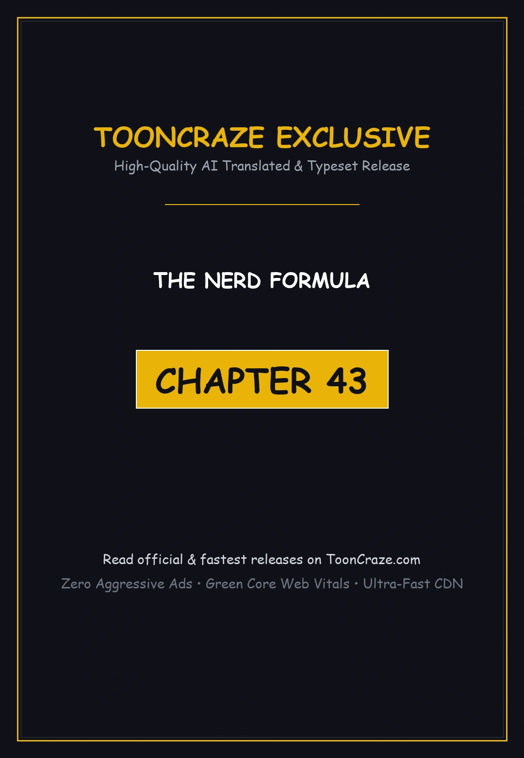 The Nerd Formula Chapter 43 - Page 1
