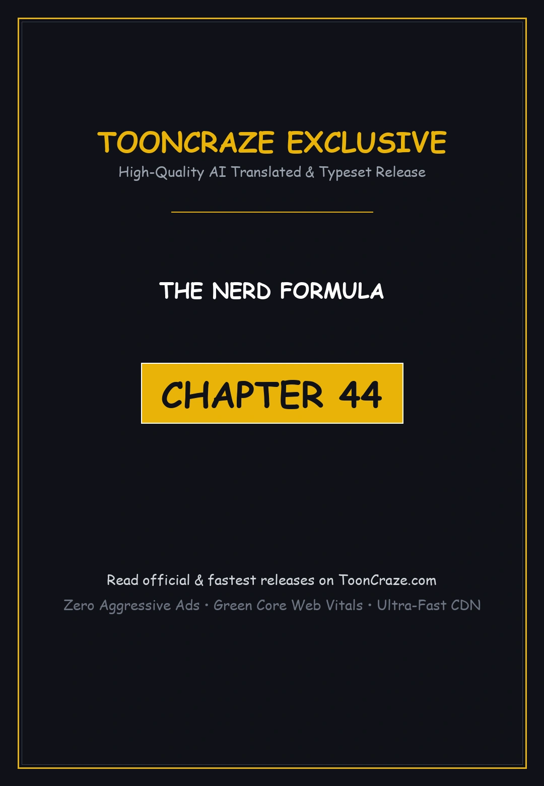 The Nerd Formula Chapter 44 - Page 1