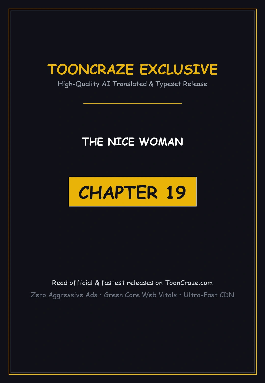 The Nice Woman Chapter 19 - Page 1