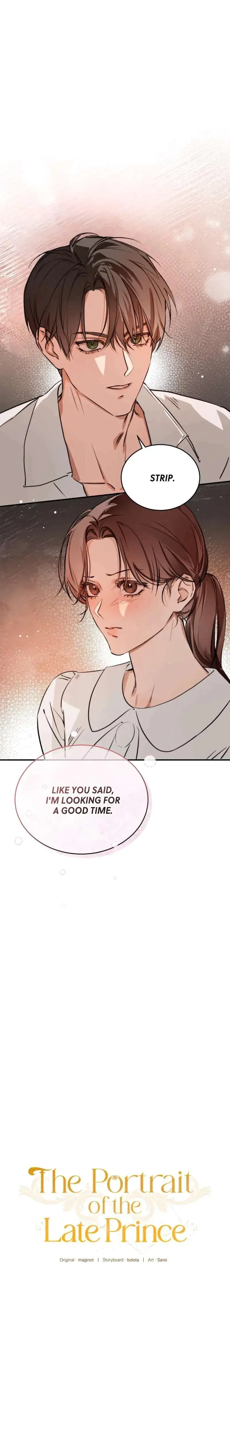 The Portrait Of The Late Prince Chapter 7 - Page 1