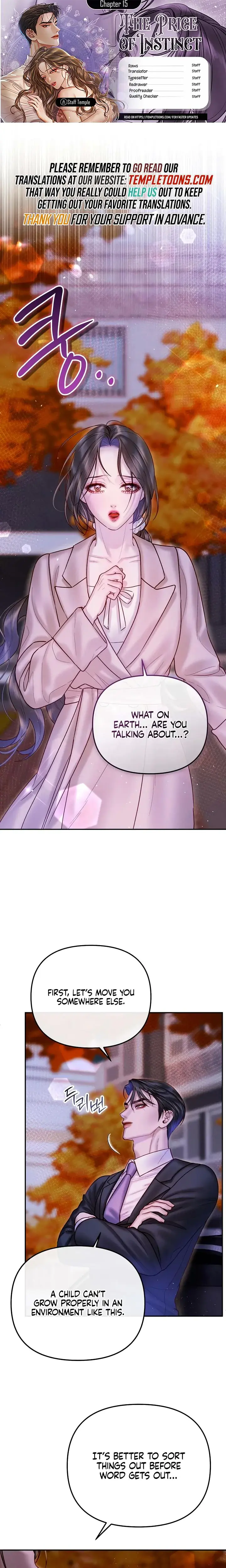 The Price Of Instinct Chapter 15 - Page 1
