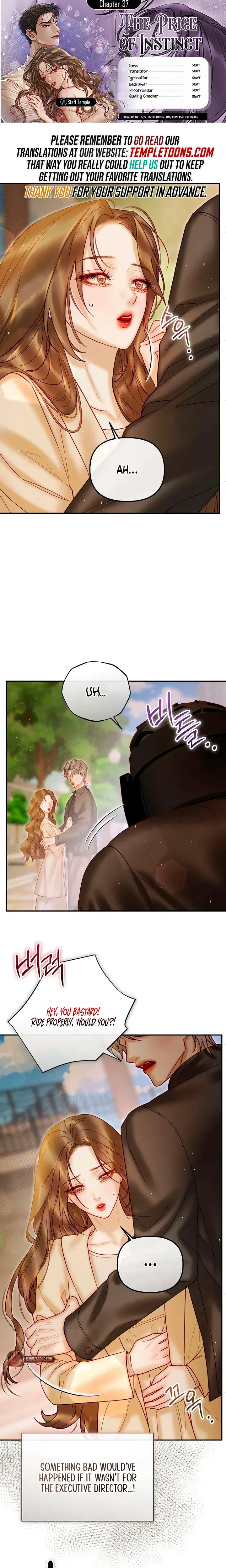 The Price Of Instinct Chapter 37 - Page 1