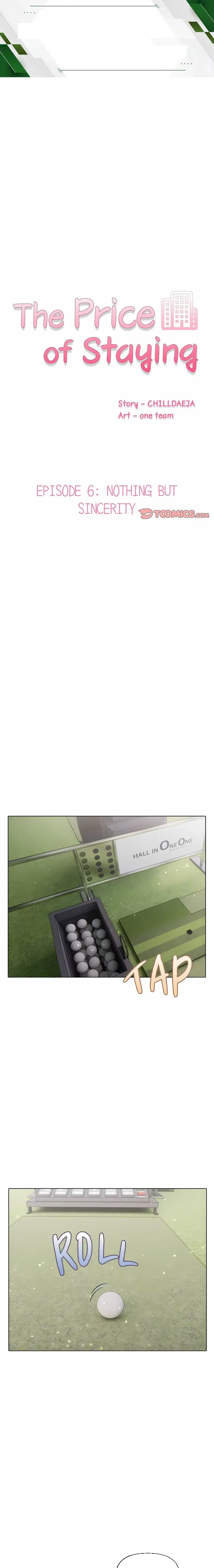 The Price Of Staying Chapter 6 - Page 1