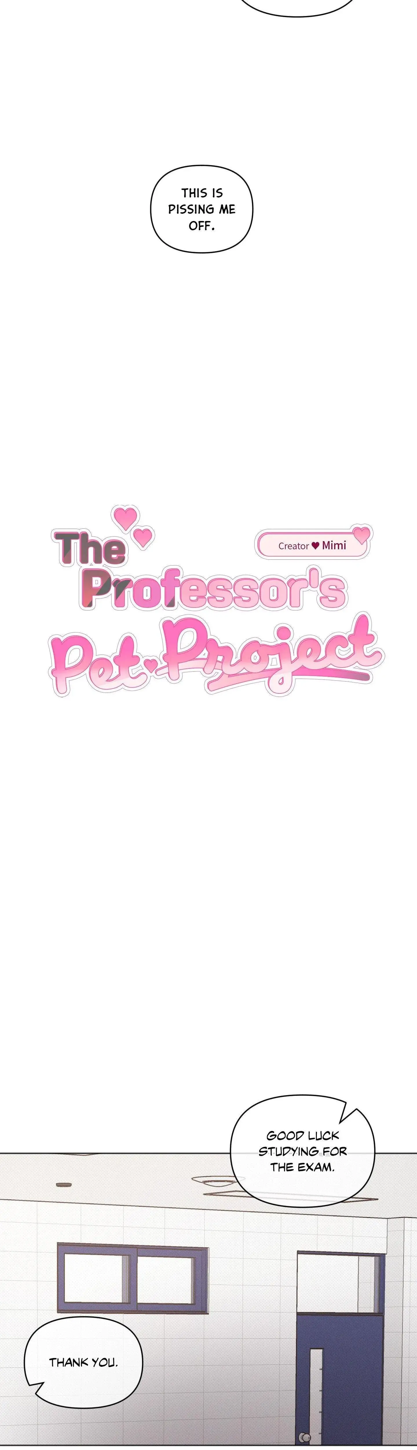 The Professors Pet Project Chapter 12 - Page 12