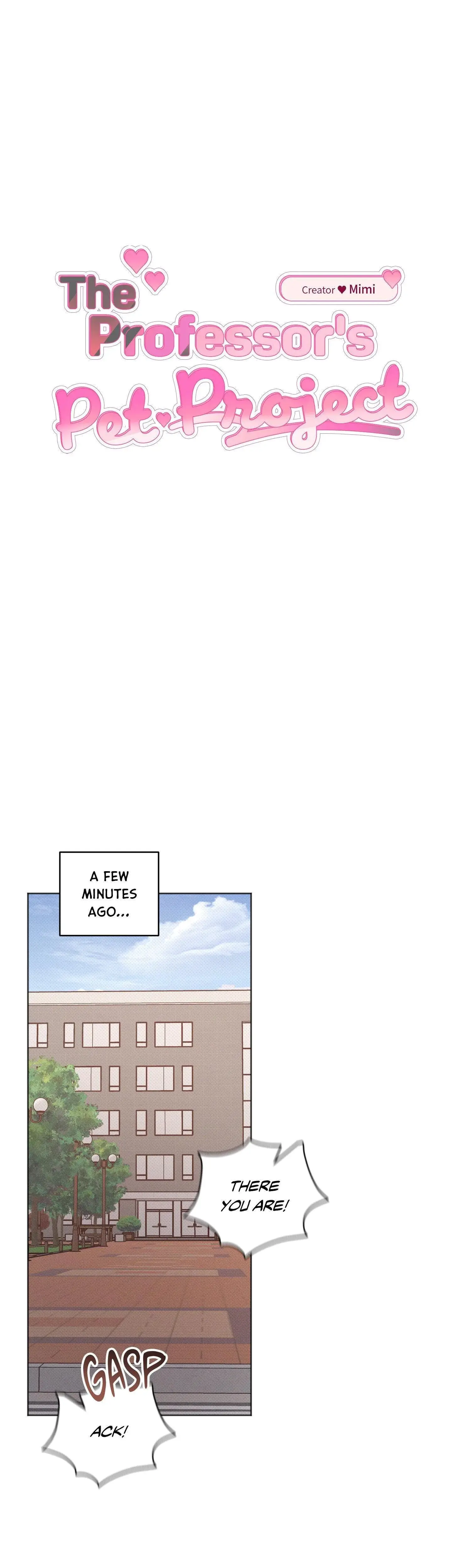 The Professors Pet Project Chapter 17 - Page 1