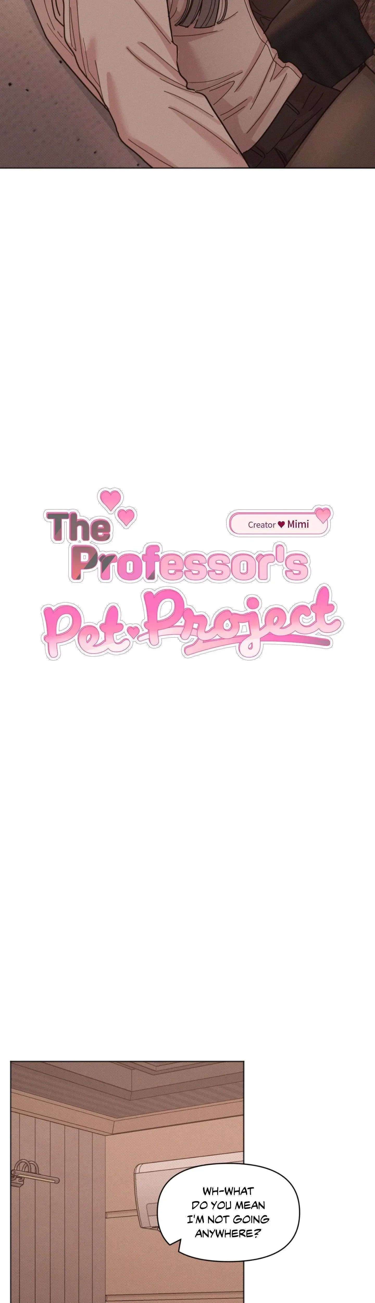 The Professors Pet Project Chapter 3 - Page 2