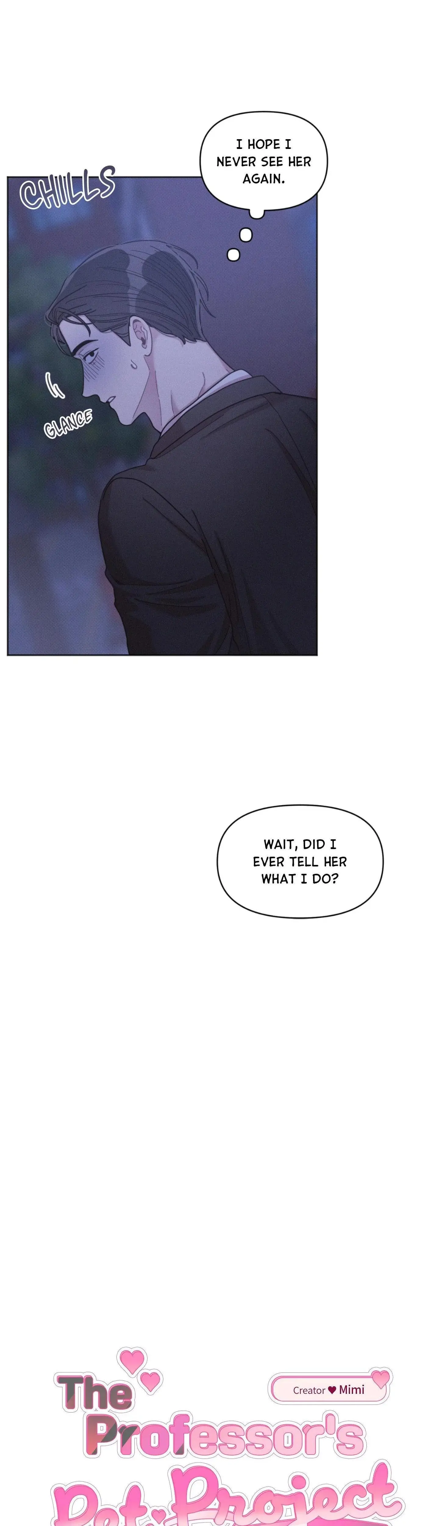 The Professors Pet Project Chapter 4 - Page 22