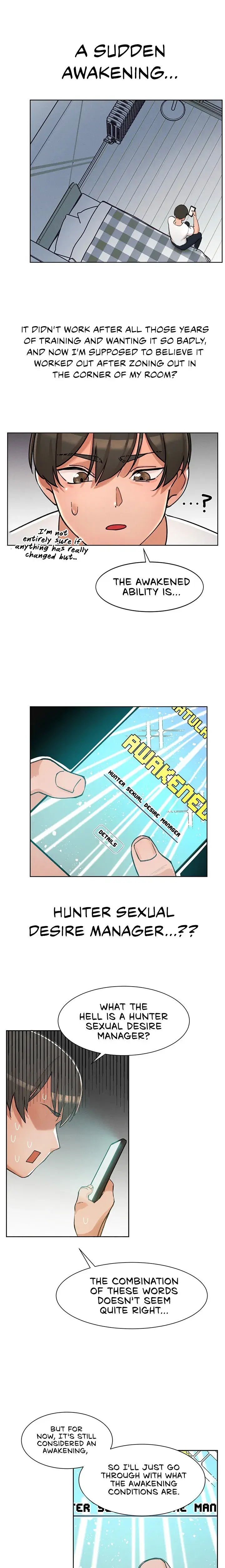 The Protagonist Gets Stronger When He Fucks The Female Hunter Chapter 1 - Page 19
