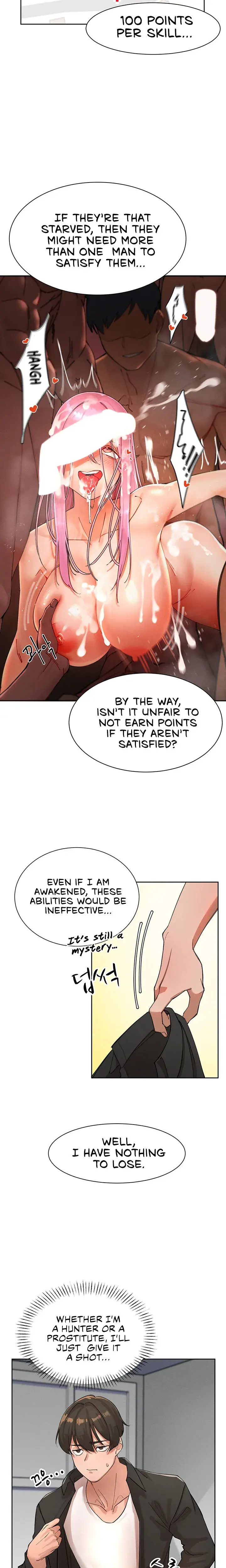 The Protagonist Gets Stronger When He Fucks The Female Hunter Chapter 1 - Page 28