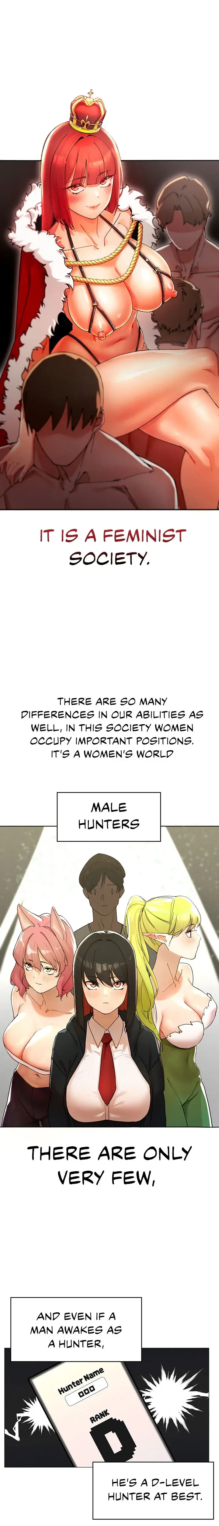 The Protagonist Gets Stronger When He Fucks The Female Hunter Chapter 1 - Page 9