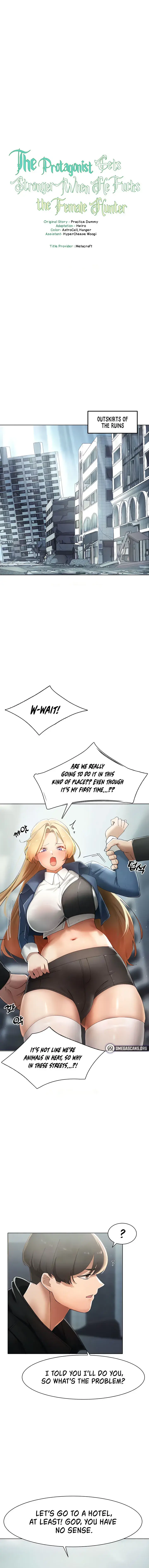 The Protagonist Gets Stronger When He Fucks The Female Hunter Chapter 15 - Page 2