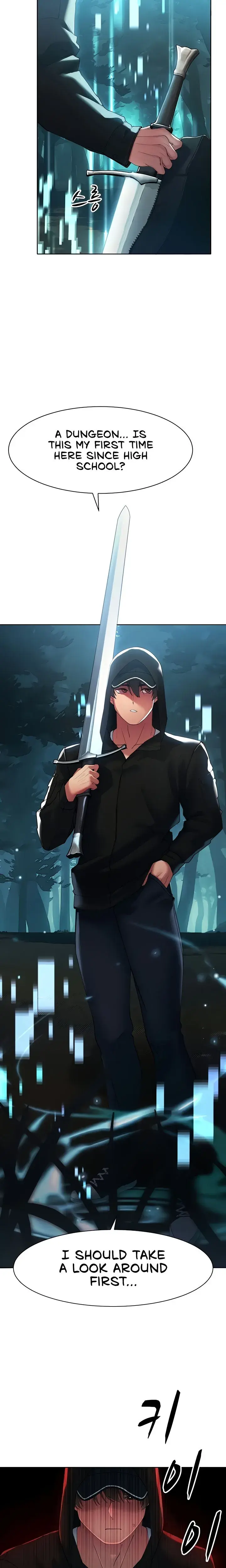 The Protagonist Gets Stronger When He Fucks The Female Hunter Chapter 5 - Page 15