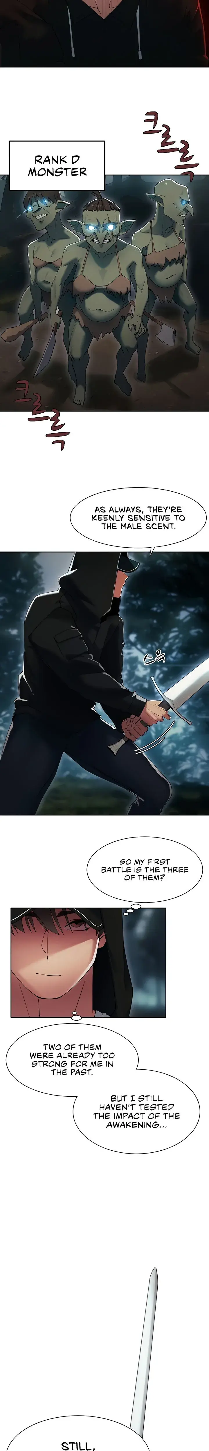 The Protagonist Gets Stronger When He Fucks The Female Hunter Chapter 5 - Page 16